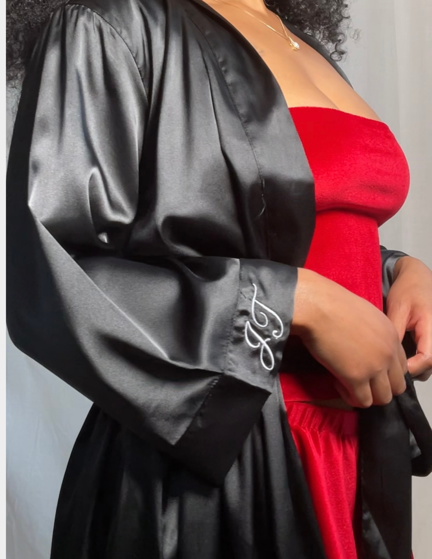JT Satin Robe