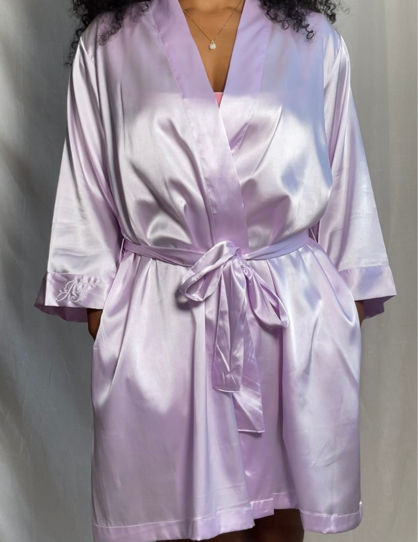 JT Satin Robe